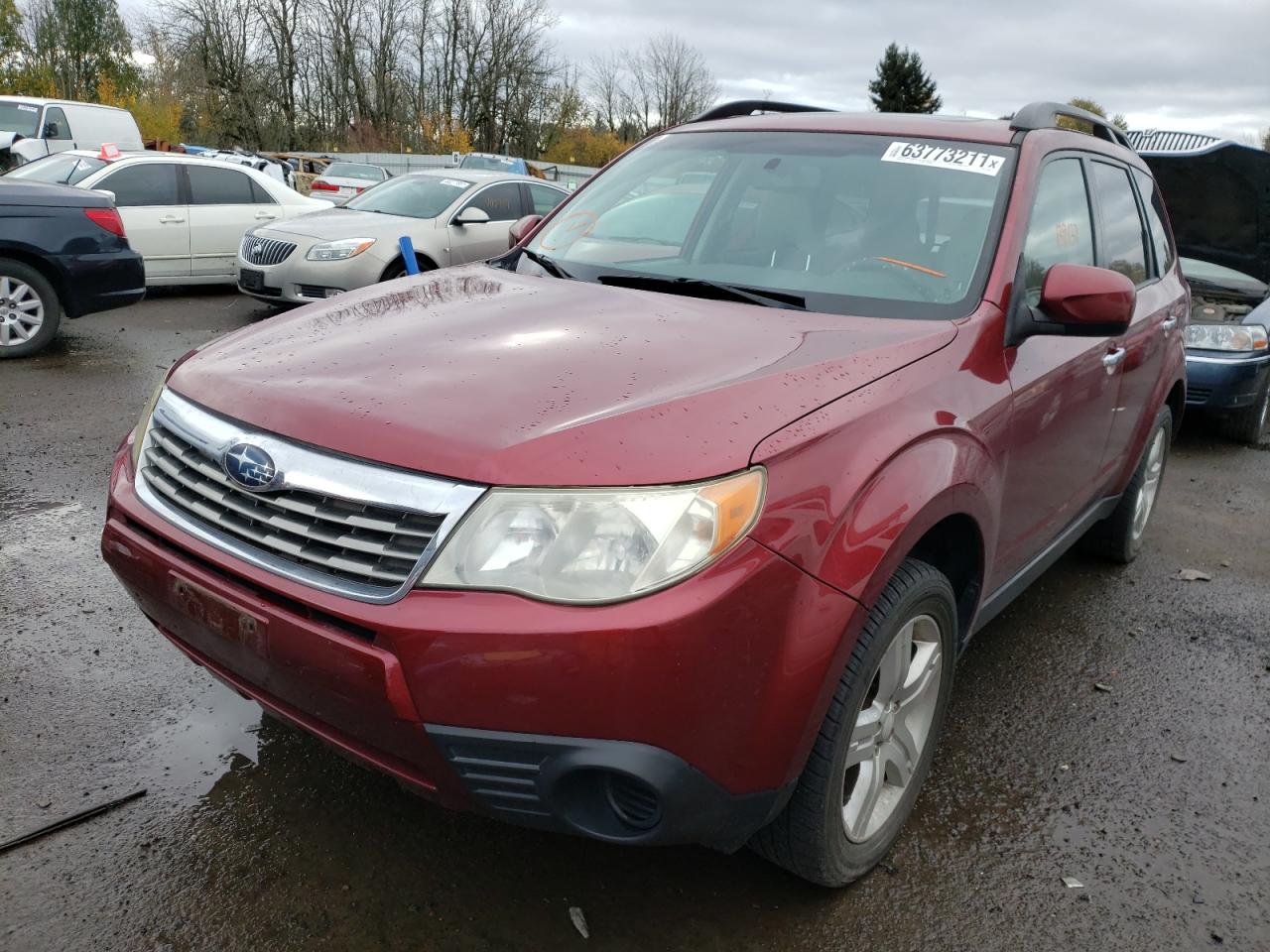 Photo 2 from auction – 2010 SUBARU FORESTER 2 with VIN JF2SH6CC0AH796439