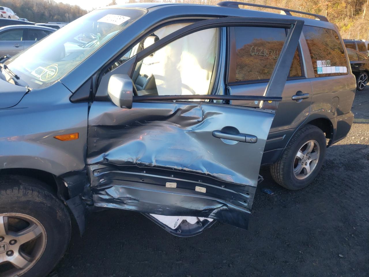 Photo 9 from auction – 2008 HONDA PILOT EXL with VIN 5FNYF18658B009824