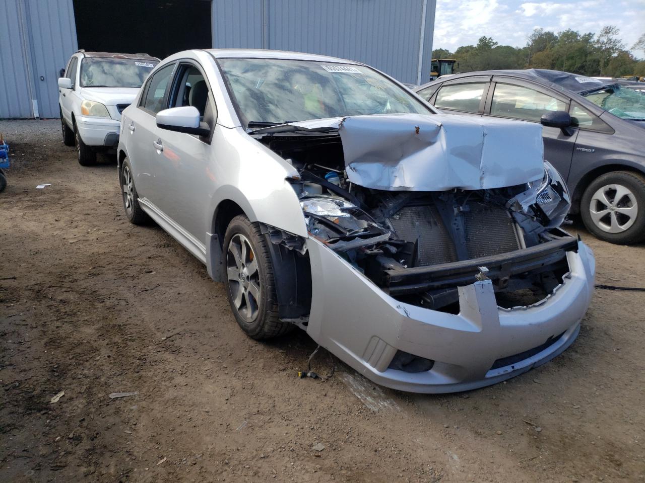 NISSAN SENTRA 2.0 2012 with VIN 3N1AB6AP5CL709630 - Photo from auction