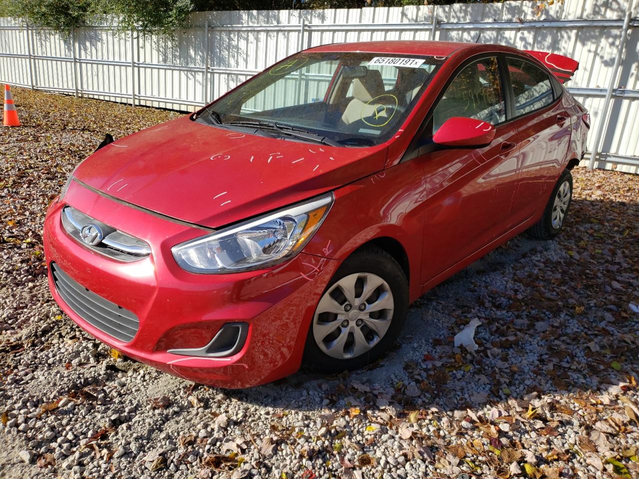 Photo 2 from auction – 2016 HYUNDAI ACCENT SE with VIN KMHCT4AE0GU016879
