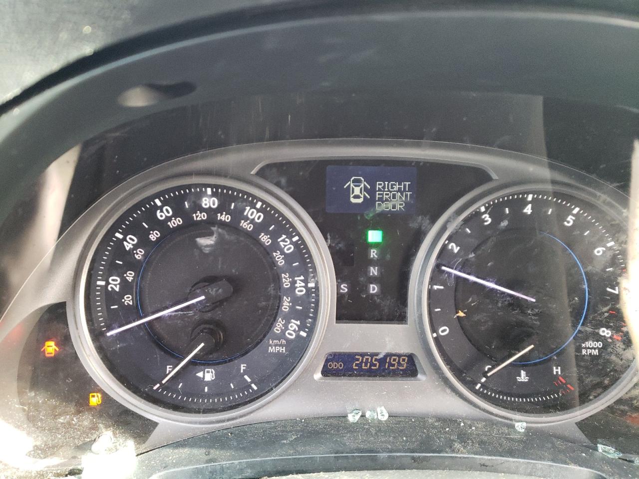 Photo 8 from auction – 2006 LEXUS IS 250 with VIN JTHBK262165014359