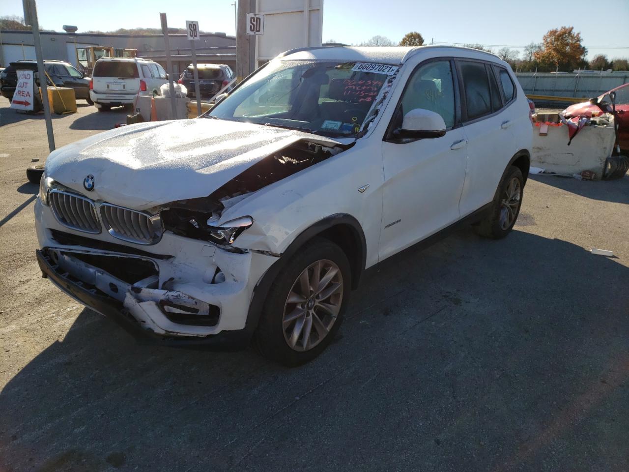 Photo 2 from auction – 2016 BMW X3 XDRIVE2 with VIN 5UXWX9C59G0D64544