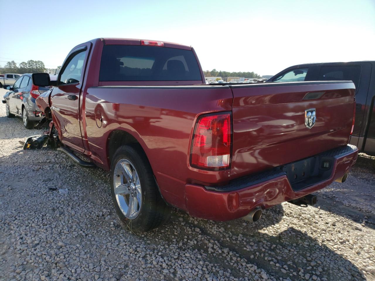 Photo 3 from auction – 2012 DODGE RAM 1500 S with VIN 3C6JD6AT5CG216762
