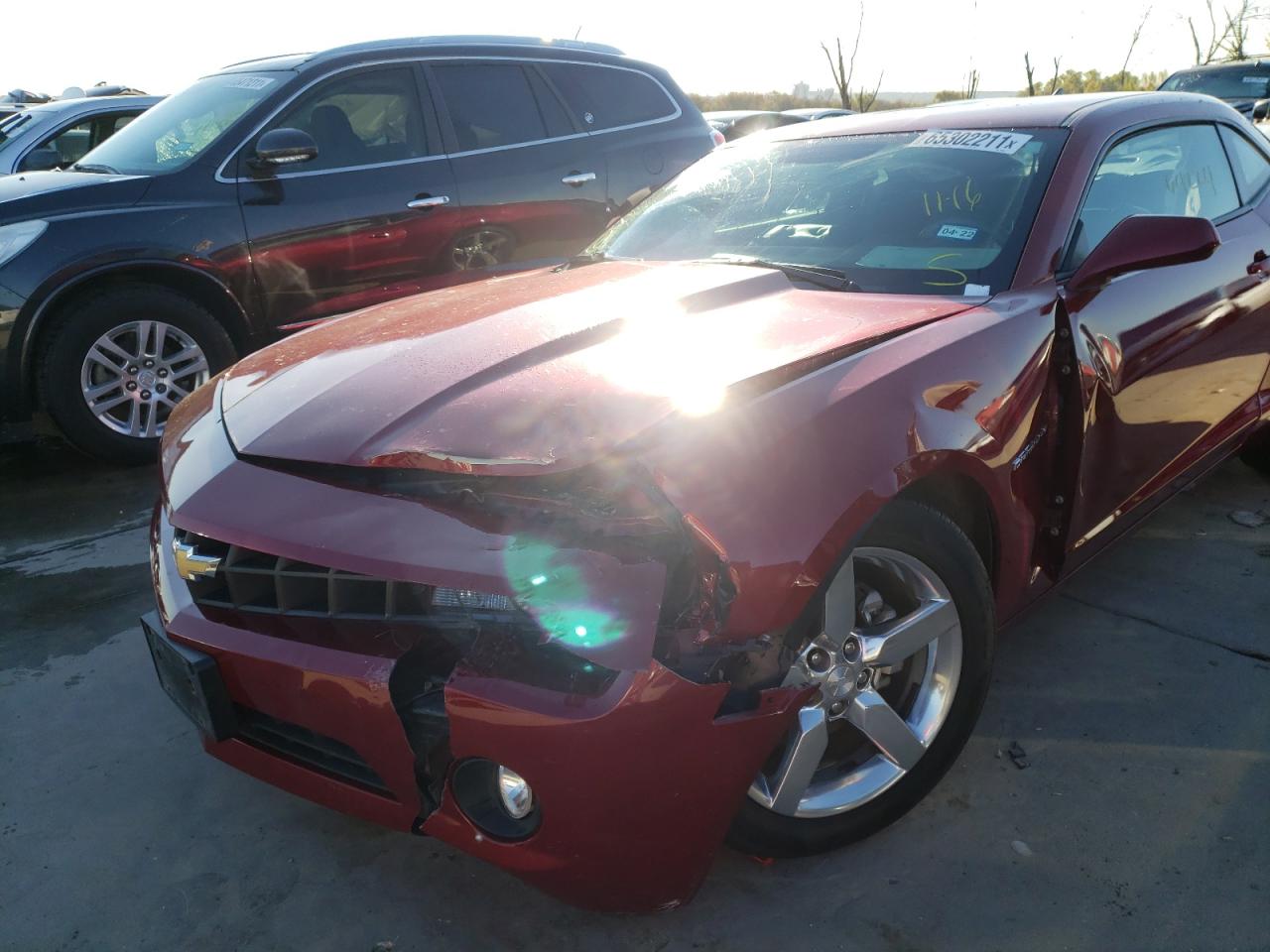 Photo 10 from auction – 2011 CHEVROLET CAMARO LT with VIN 2G1FC1ED1B9187365