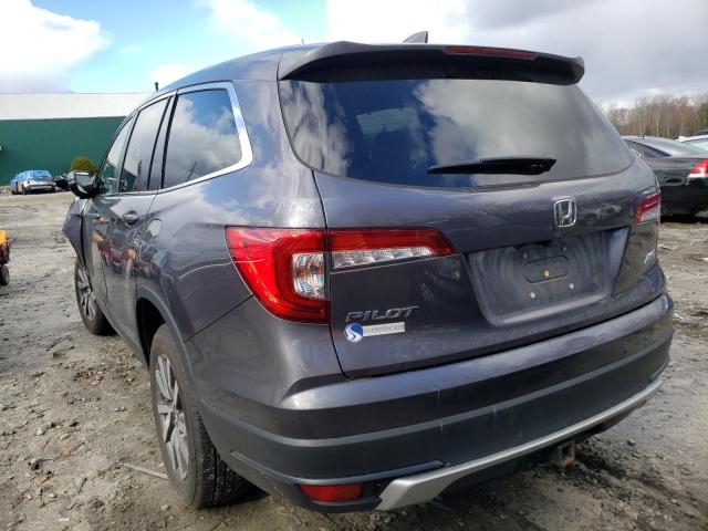 Photo 3 from auction – 2021 HONDA PILOT EXL with VIN 5FNYF6H57MB014151