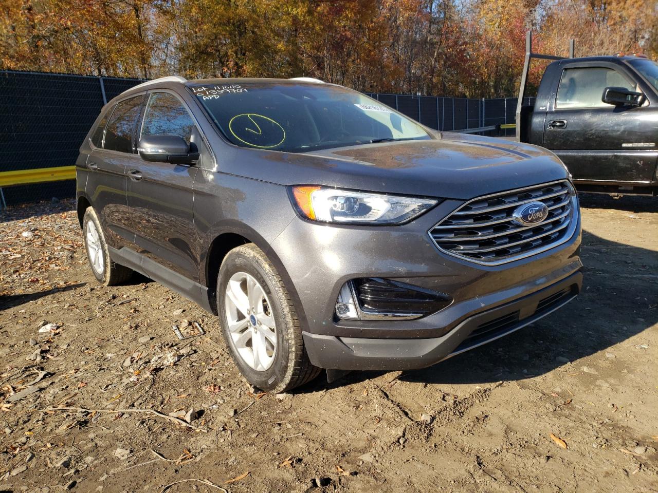 FORD EDGE SEL 2019 with VIN 2FMPK4J93KBC05970 - Photo from auction