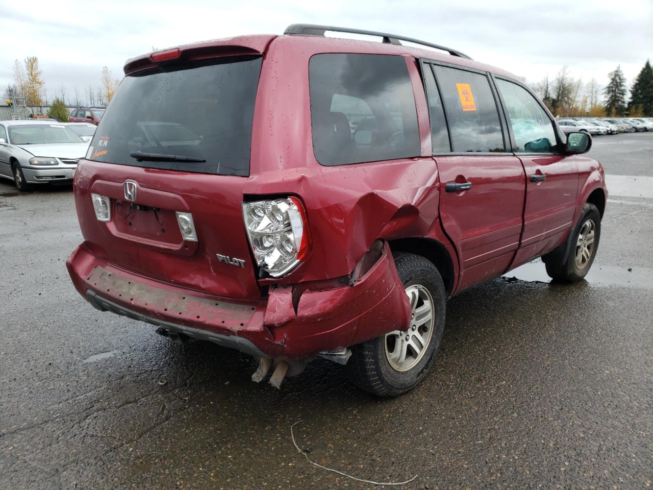 Photo 4 from auction – 2003 HONDA PILOT EX with VIN 2HKYF184X3H500835