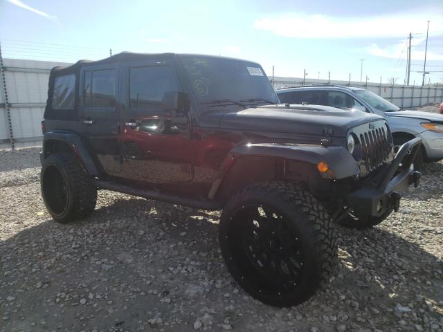 JEEP WRANGLER U 2014 with VIN 1C4BJWDG4EL276347 - Photo from auction