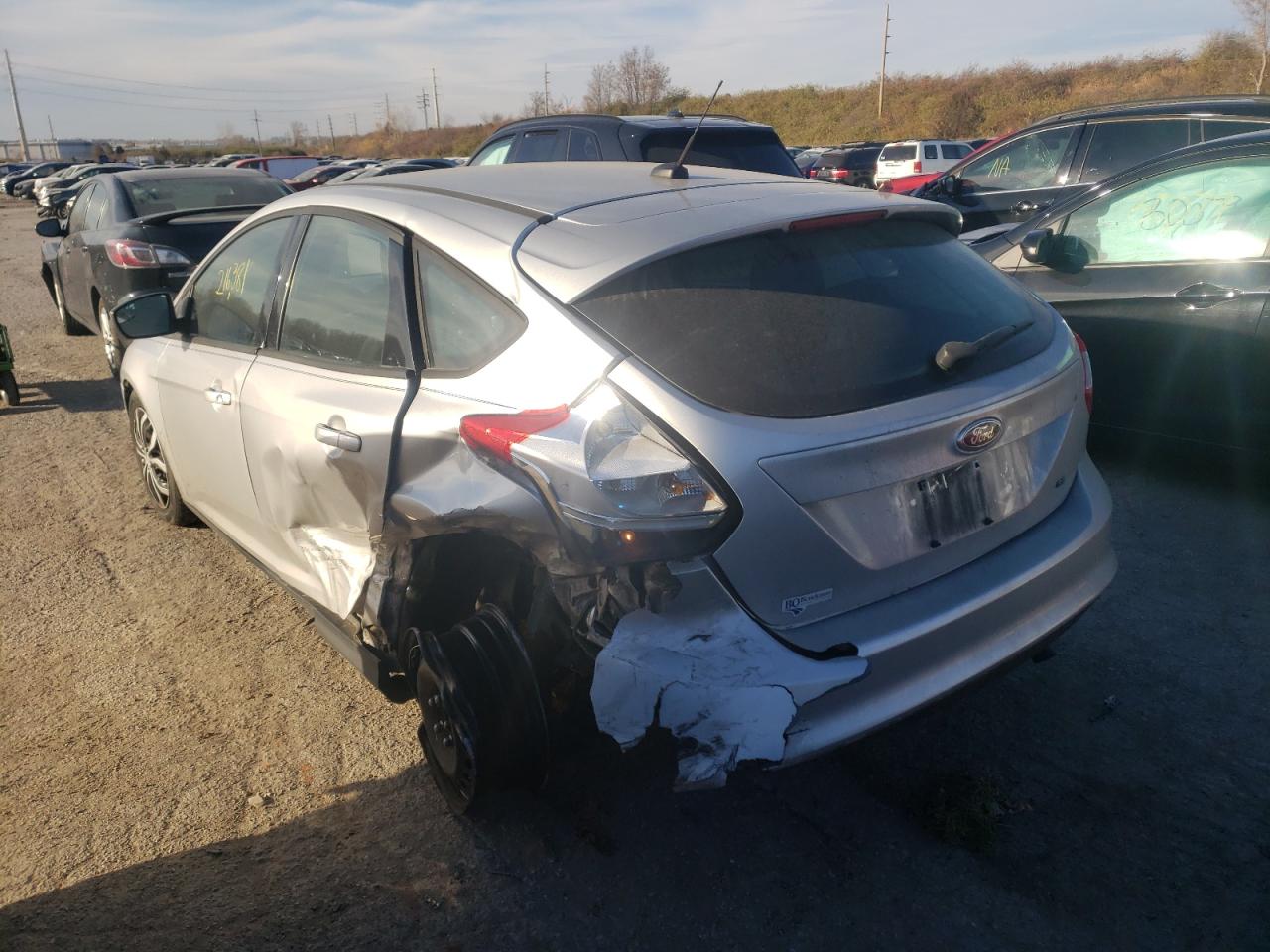 Photo 3 from auction – 2012 FORD FOCUS with VIN 1FAHP3K23CL311879