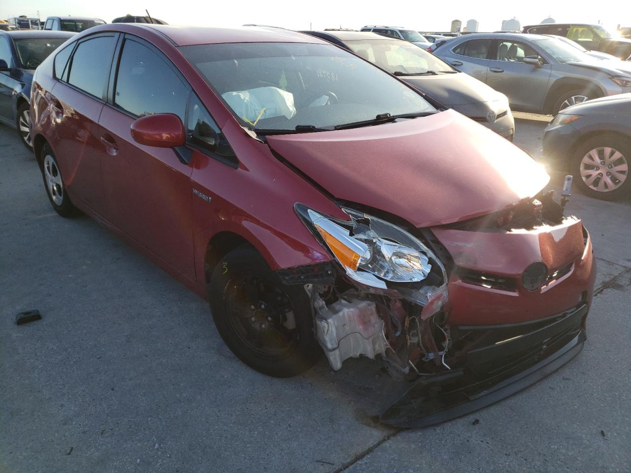TOYOTA PRIUS 2012 with VIN JTDKN3DU5C1595385 - Photo from auction