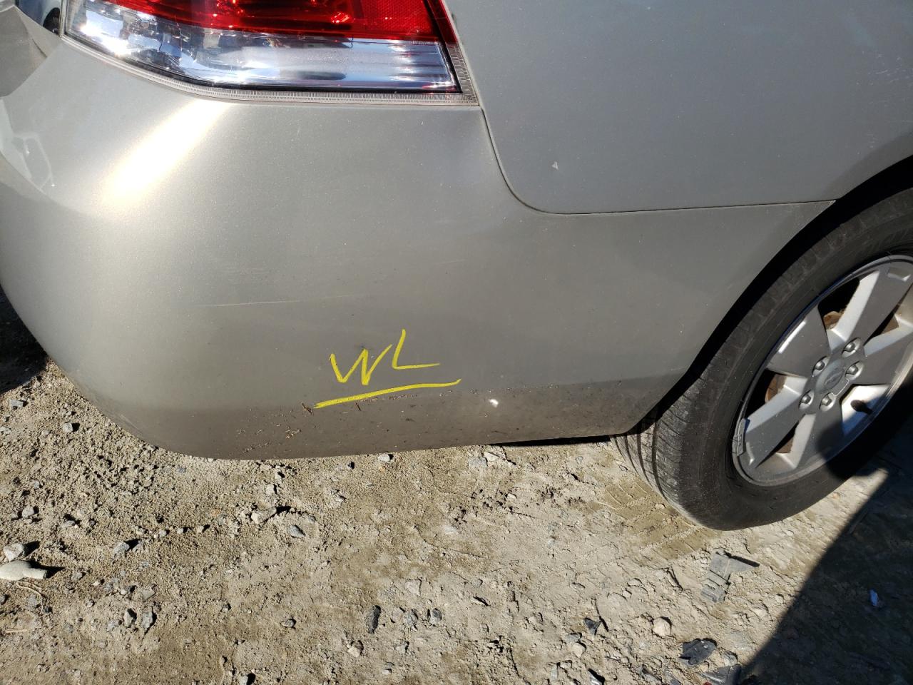 Photo 9 from auction – 2008 CHEVROLET IMPALA LT with VIN 2G1WT58N681335531