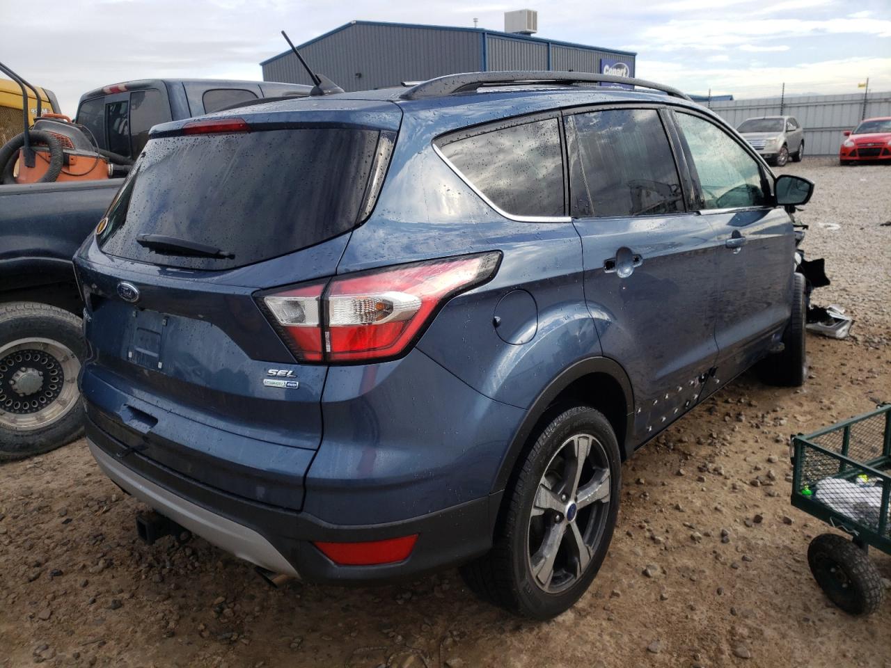Photo 4 from auction – 2018 FORD ESCAPE SEL with VIN 1FMCU9HD8JUA24887
