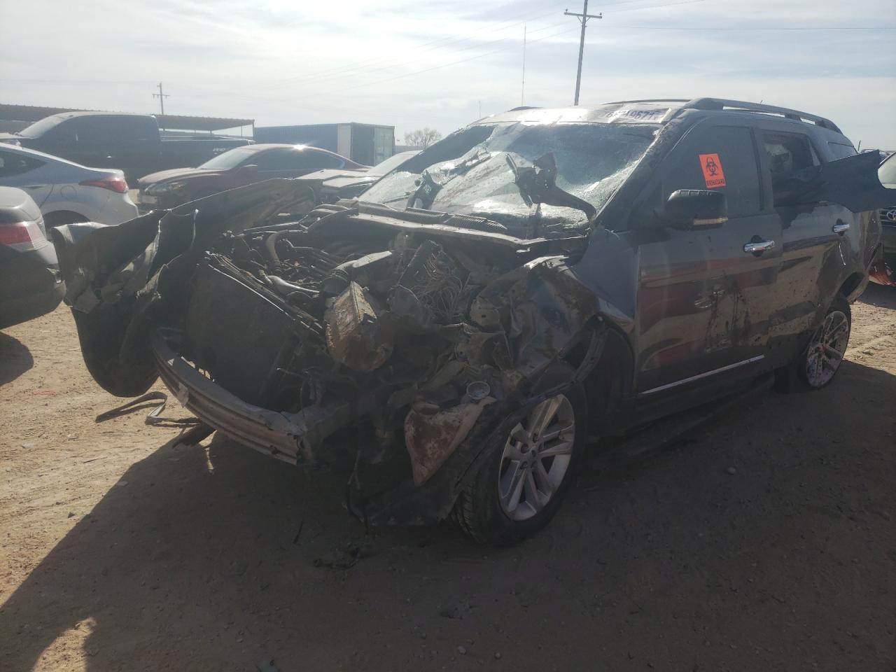 Photo 2 from auction – 2013 FORD EXPLORER X with VIN 1FM5K8D87DGA41765