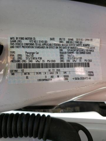 Photo 10 from auction – 2014 FORD FOCUS SE with VIN 1FADP3F23EL151952
