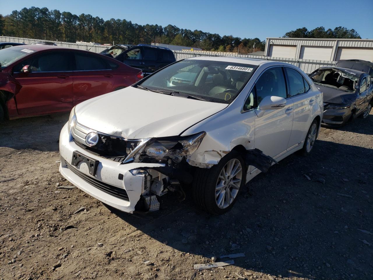 Photo 2 from auction – 2010 LEXUS HS 250H with VIN JTHBB1BA0A2013205