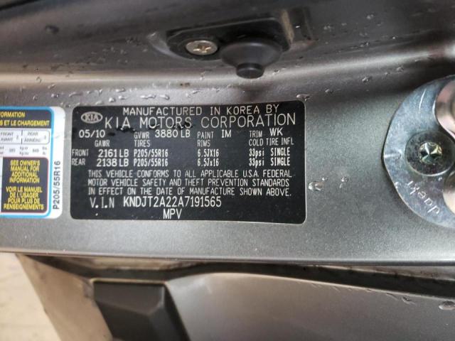 Zdjęcie 10 z aukcji – 2010 KIA SOUL + z VIN KNDJT2A22A7191565
