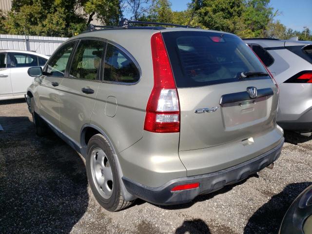 Photo 3 from auction – 2007 HONDA CRV LX with VIN JHLRE38307C018616