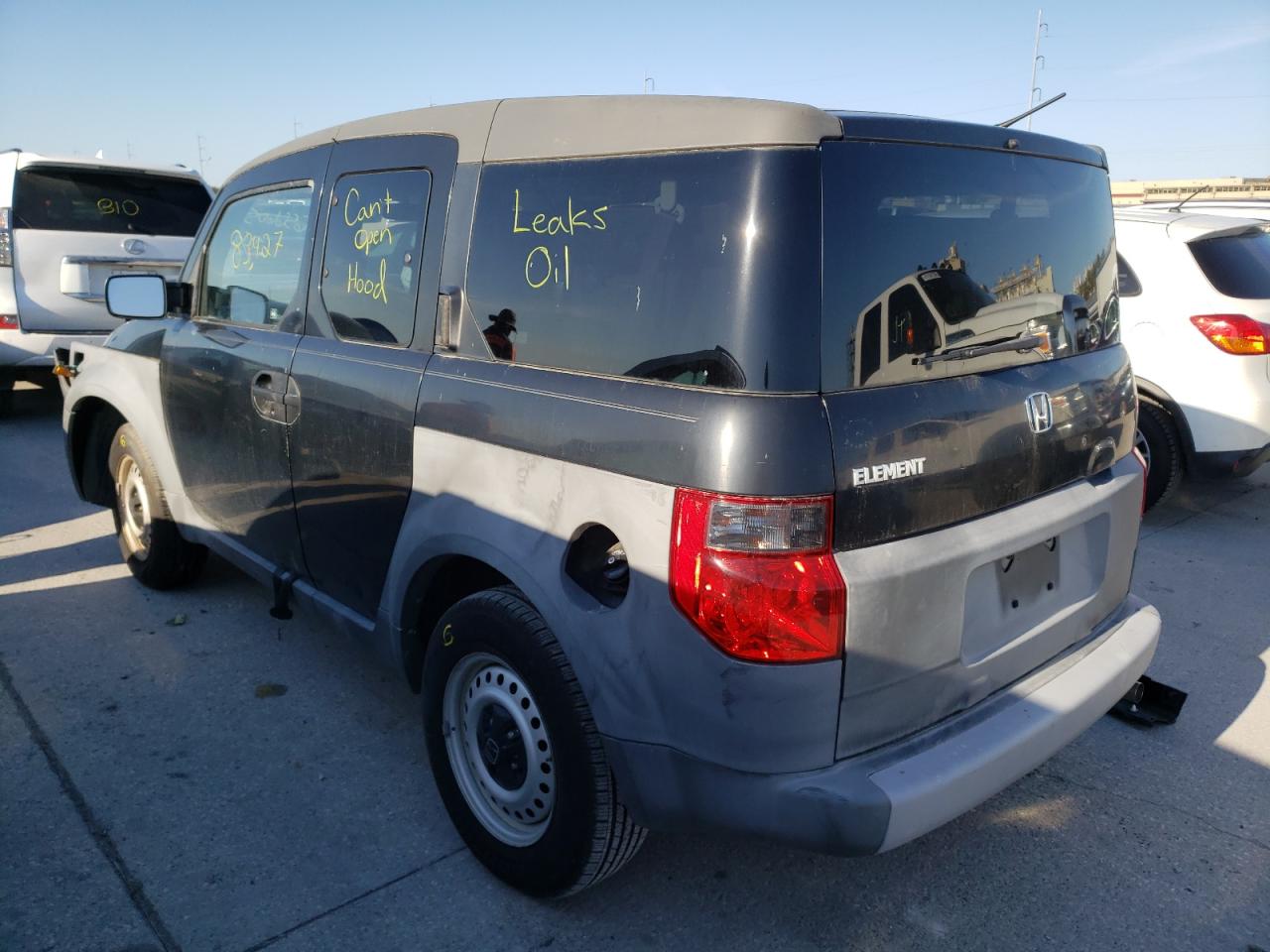 Photo 3 from auction – 2004 HONDA ELEMENT LX with VIN 5J6YH18304L002782