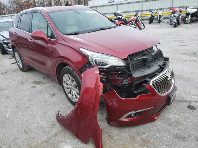 BUICK ENVISION E 2017 with VIN LRBFXBSA5HD095018 - Photo from auction