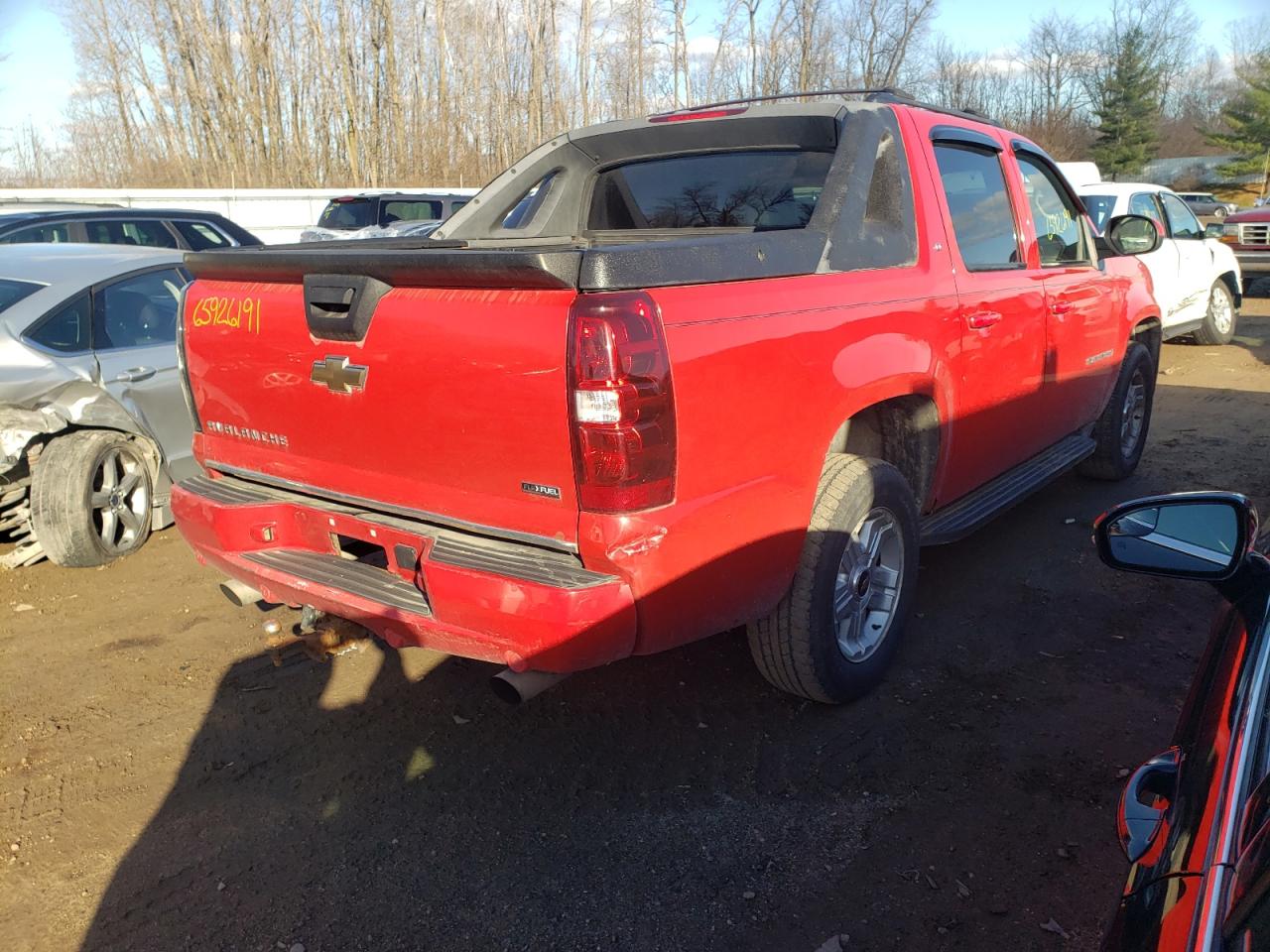 Photo 4 from auction – 2008 CHEVROLET AVALANCHE with VIN 3GNFK12368G170038