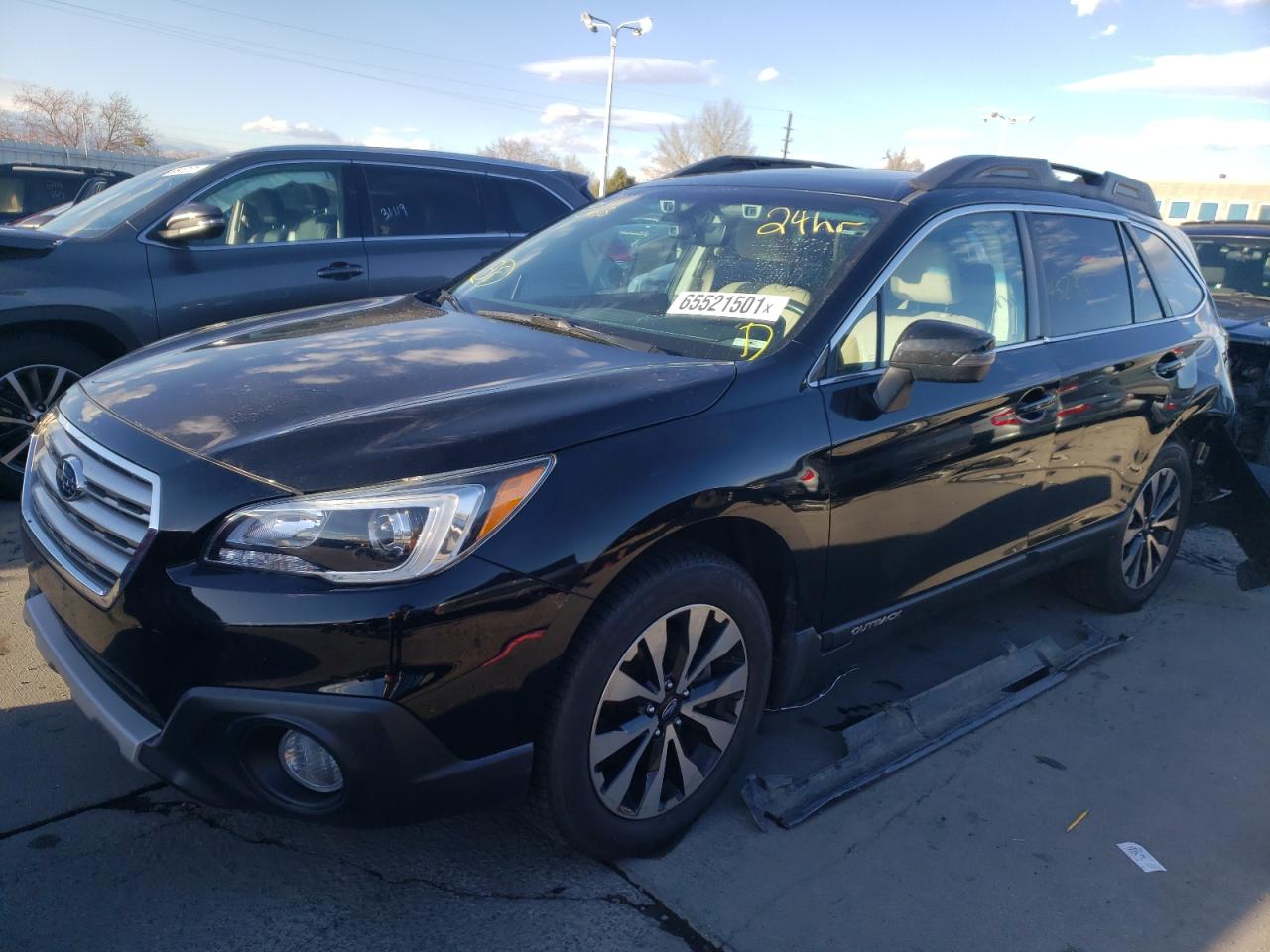 Photo 2 from auction – 2017 SUBARU OUTBACK 3. with VIN 4S4BSENC0H3227150