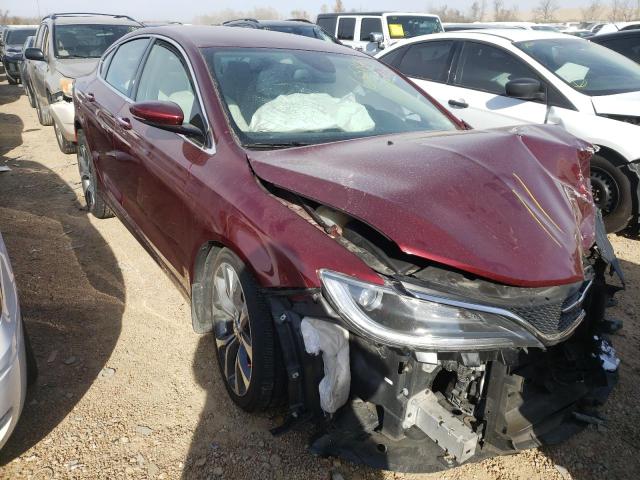 CHRYSLER 200 C 2015 with VIN 1C3CCCCG5FN583101 - Photo from auction