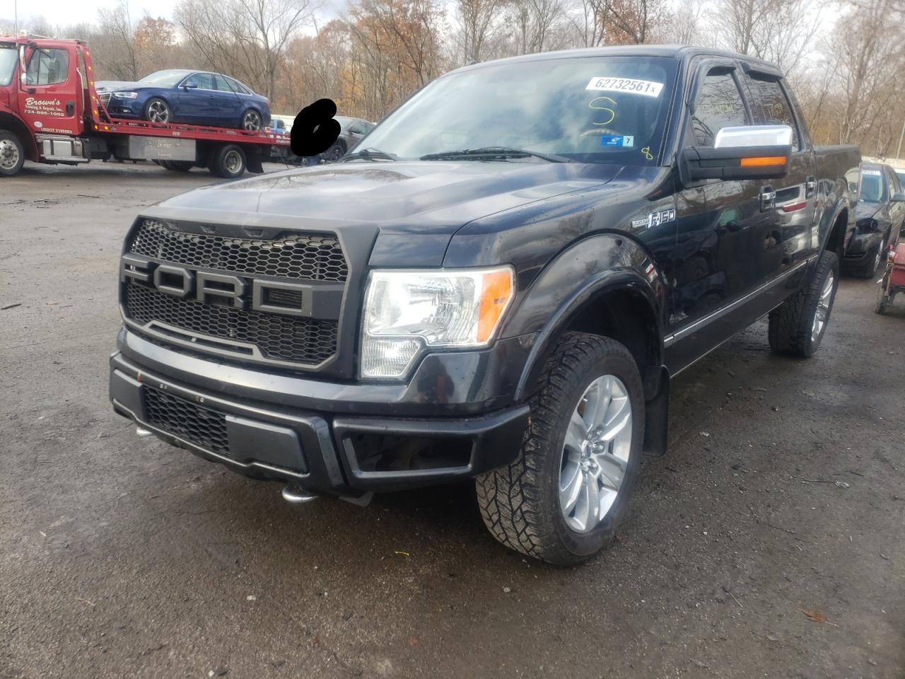 Photo 2 from auction – 2010 FORD F150 SUPER with VIN 1FTFW1EV3AFC10318