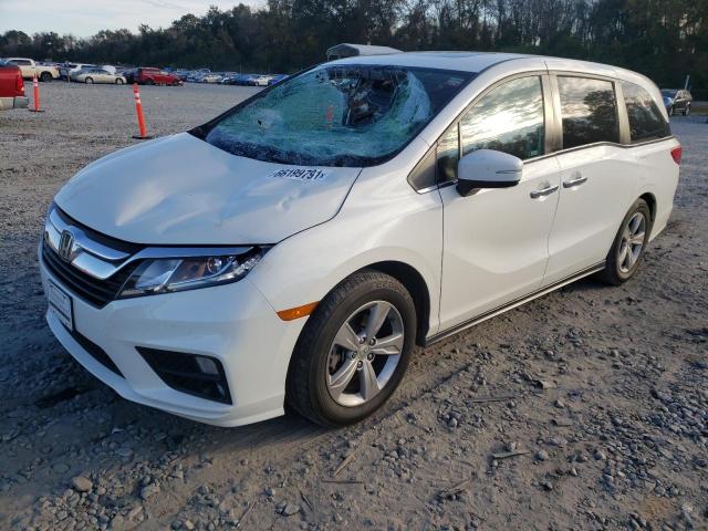 Photo 2 from auction – 2018 HONDA ODYSSEY EX with VIN 5FNRL6H77JB080418
