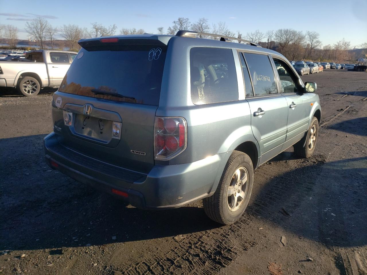 Photo 4 from auction – 2008 HONDA PILOT EXL with VIN 5FNYF18658B009824