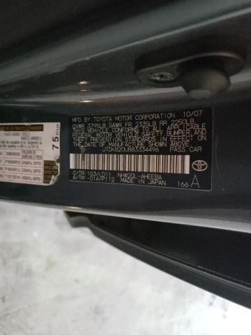 Photo 10 from auction – 2008 TOYOTA PRIUS with VIN JTDKB20U883334496