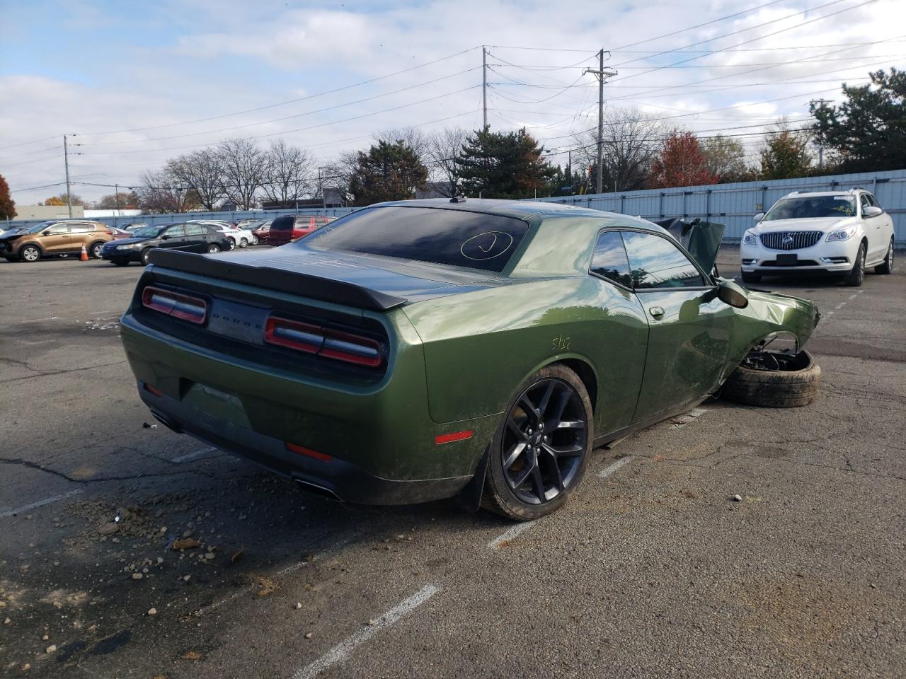 Photo 4 from auction – 2021 DODGE CHALLENGER with VIN 2C3CDZAG5MH501649