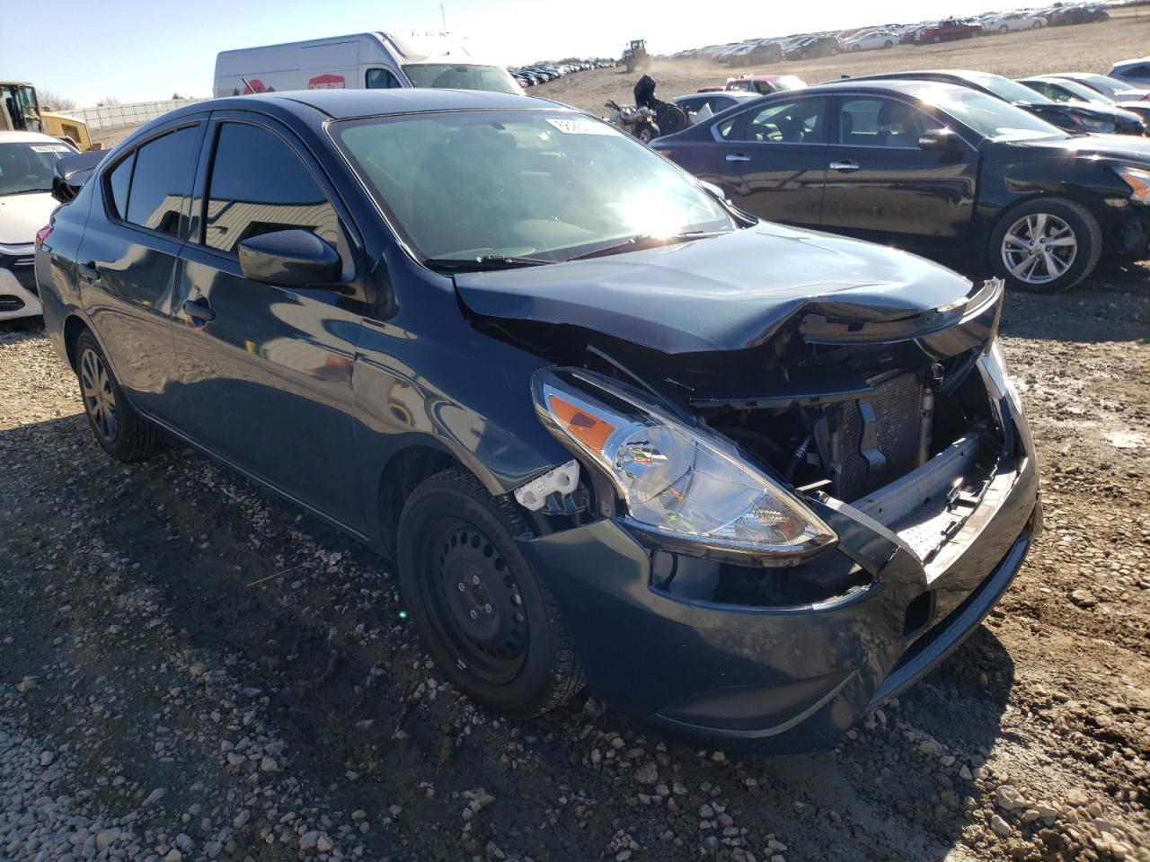 NISSAN VERSA S 2017 with VIN 3N1CN7AP1HL825808 - Photo from auction