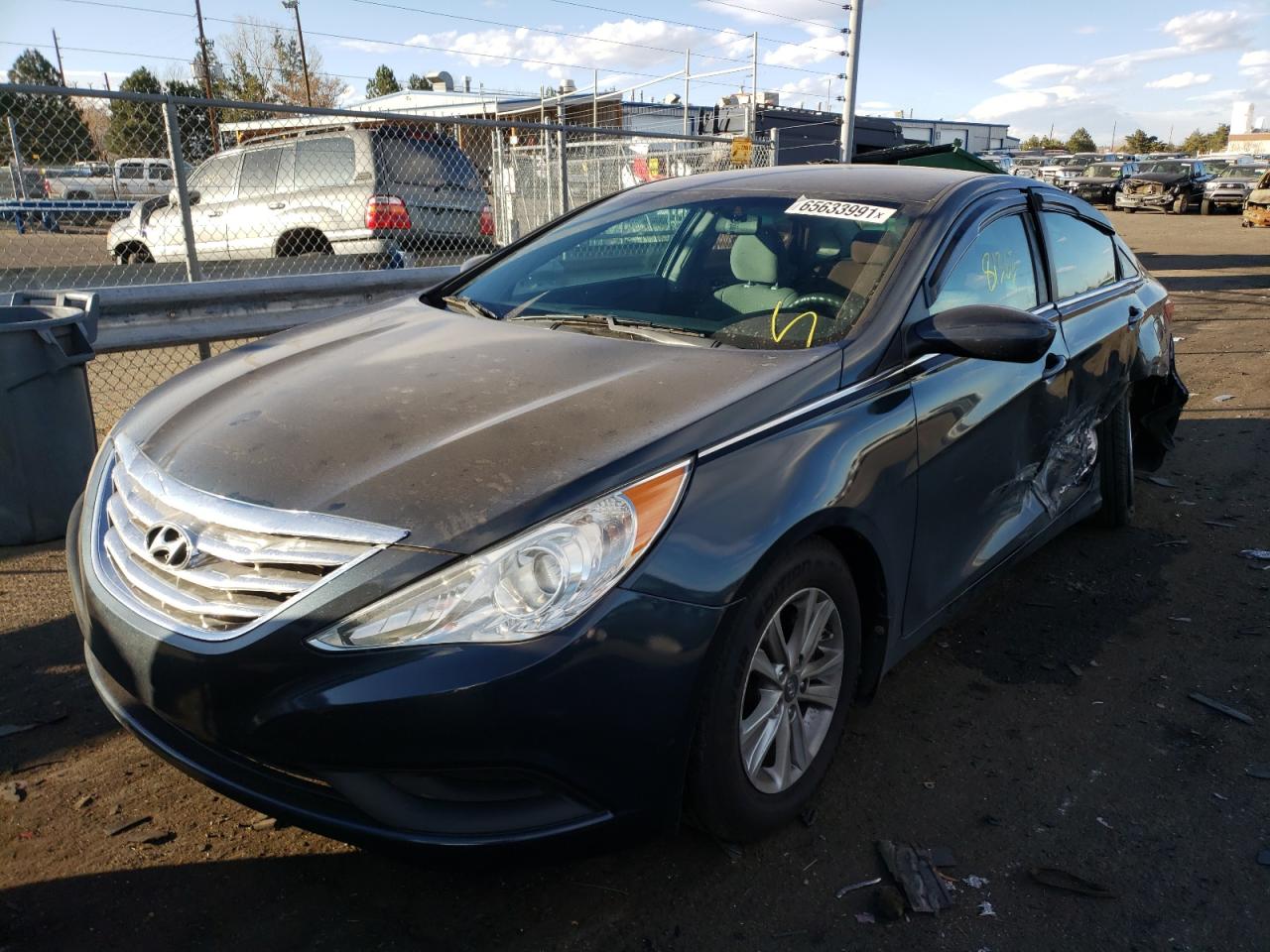 Photo 2 from auction – 2011 HYUNDAI SONATA GLS with VIN 5NPEB4AC5BH165547
