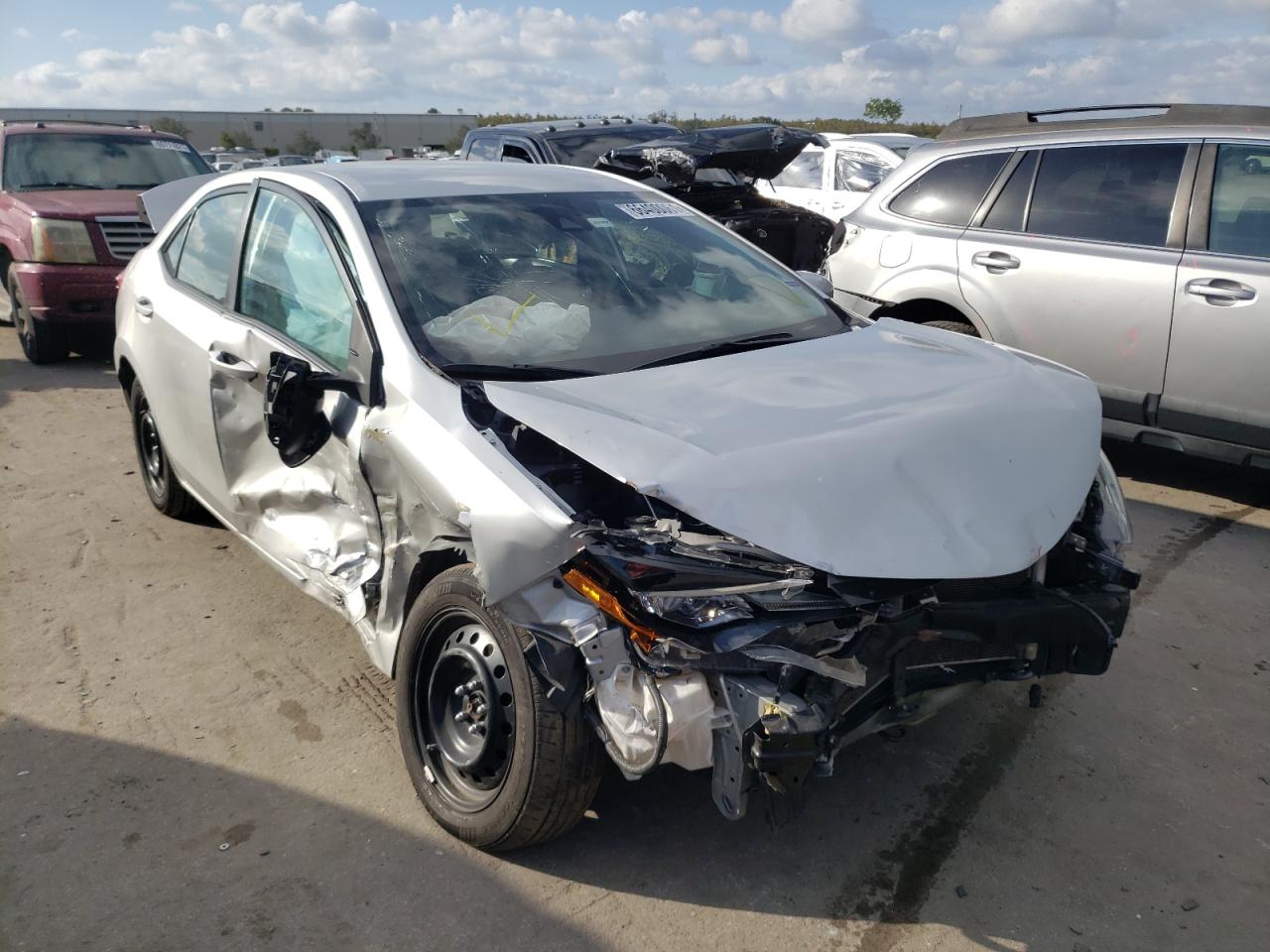 TOYOTA COROLLA L 2017 with VIN 2T1BURHE4HC929594 - Photo from auction