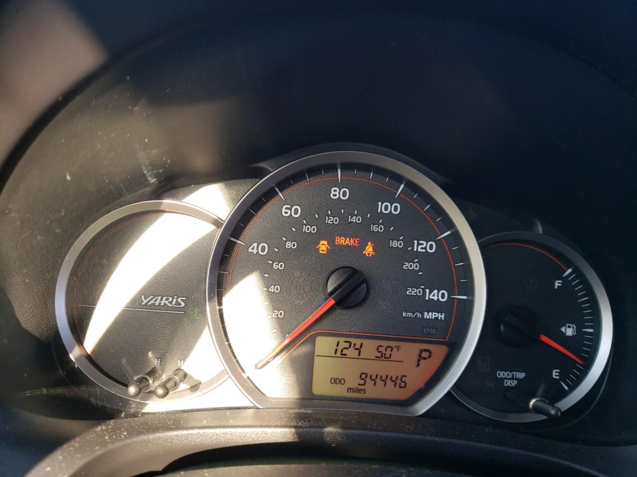 Photo 8 from auction – 2012 TOYOTA YARIS with VIN JTDJTUD39CD542010