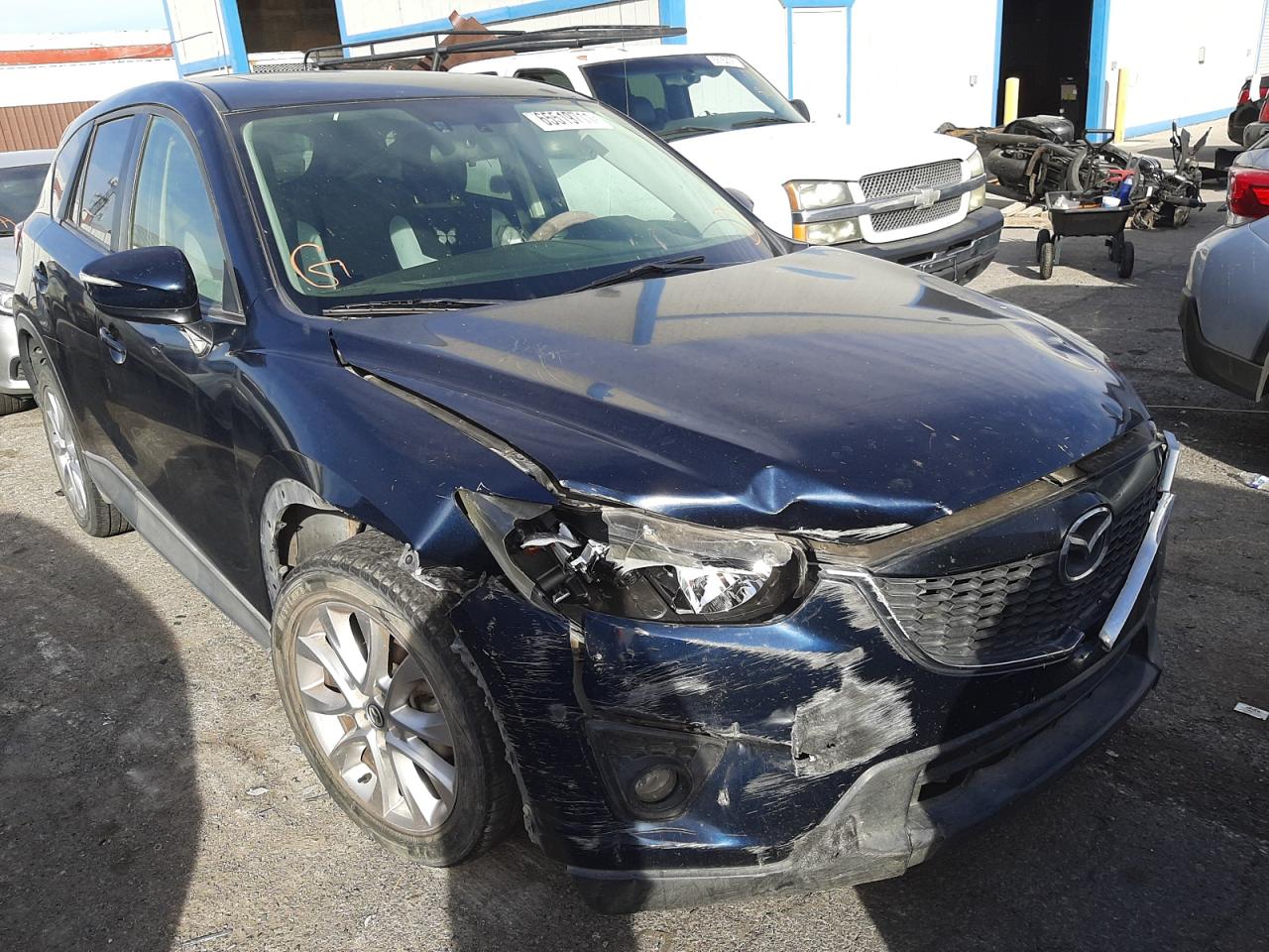 MAZDA CX-5 GT 2015 with VIN JM3KE2DY1F0518589 - Photo from auction