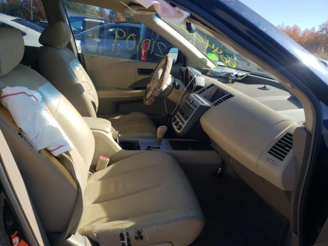 Photo 5 from auction – 2004 NISSAN MURANO SL with VIN JN8AZ08T44W218975