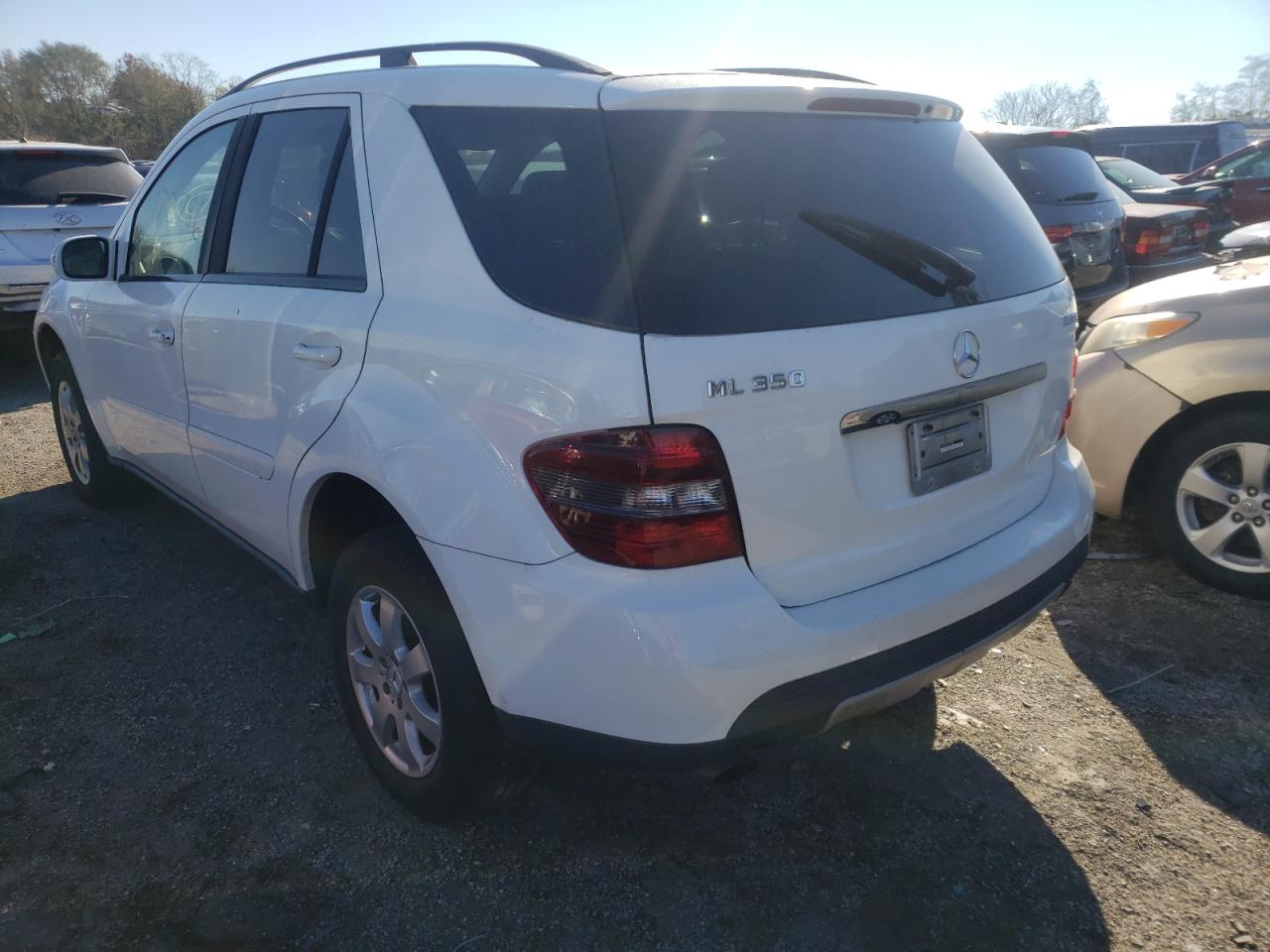 Photo 3 from auction – 2007 MERCEDES-BENZ ML 350 with VIN 4JGBB86E87A153441