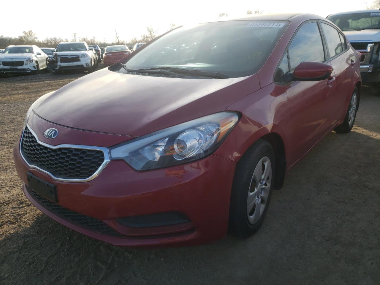 Photo 2 from auction – 2016 KIA FORTE LX with VIN KNAFK4A67G5607506