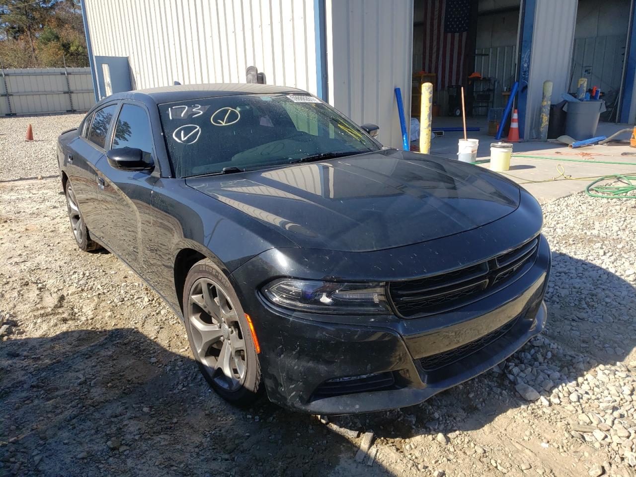 DODGE CHARGER SX 2016 with VIN 2C3CDXHG9GH146211 - Photo from auction