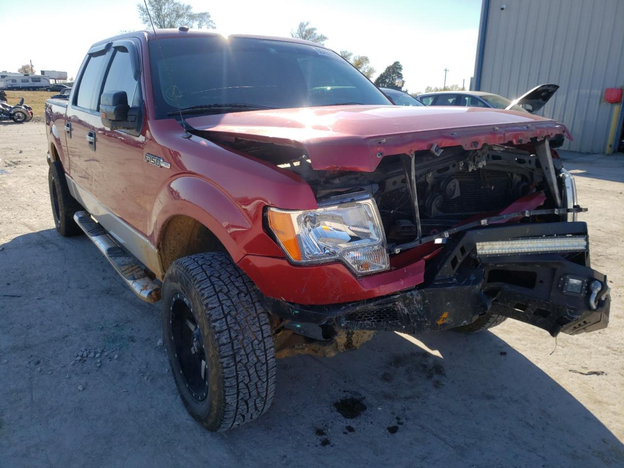 FORD F150 SUPER 2010 with VIN 1FTFW1EV4AFA64124 - Photo from auction