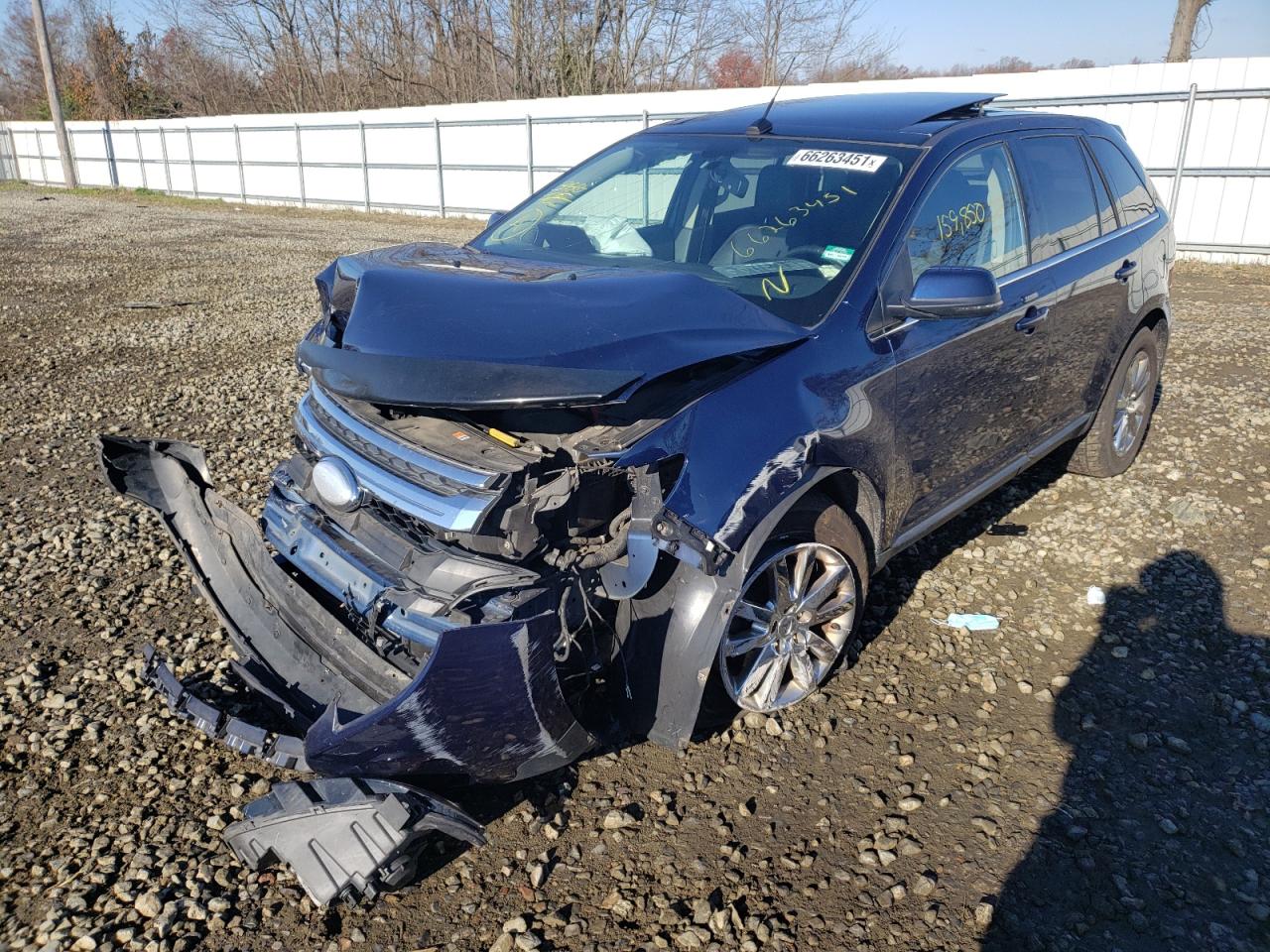 Photo 2 from auction – 2012 FORD EDGE LIMIT with VIN 2FMDK4KC8CBA35717