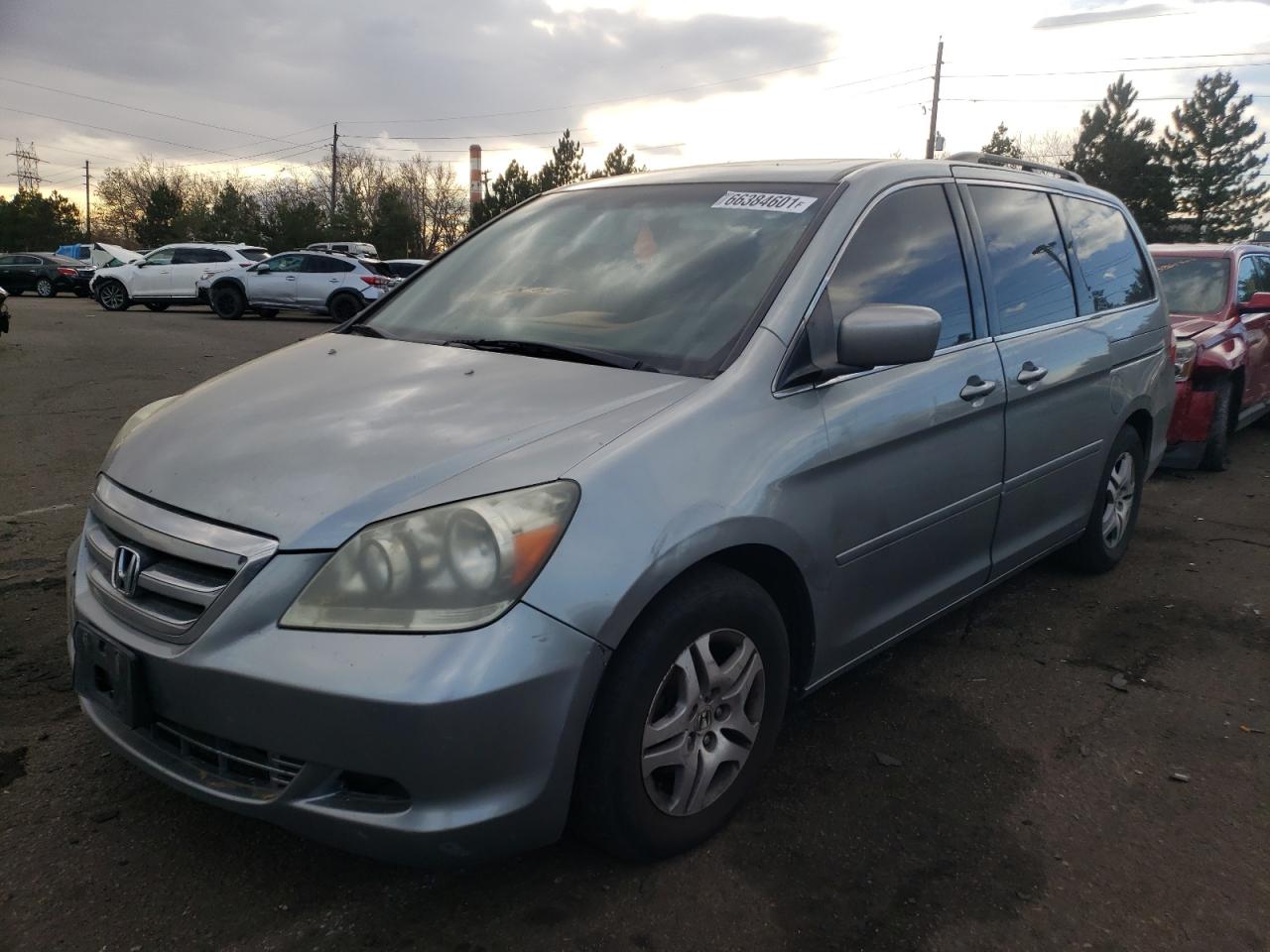 Photo 2 from auction – 2006 HONDA ODYSSEY EX with VIN 5FNRL38776B092476