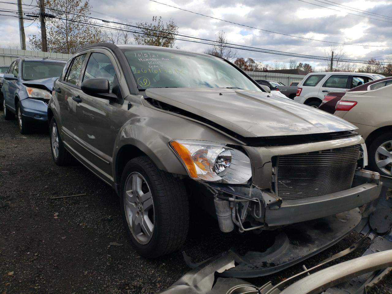 DODGE CALIBER SX 2008 with VIN 1B3HB48BX8D673930 - Photo from auction