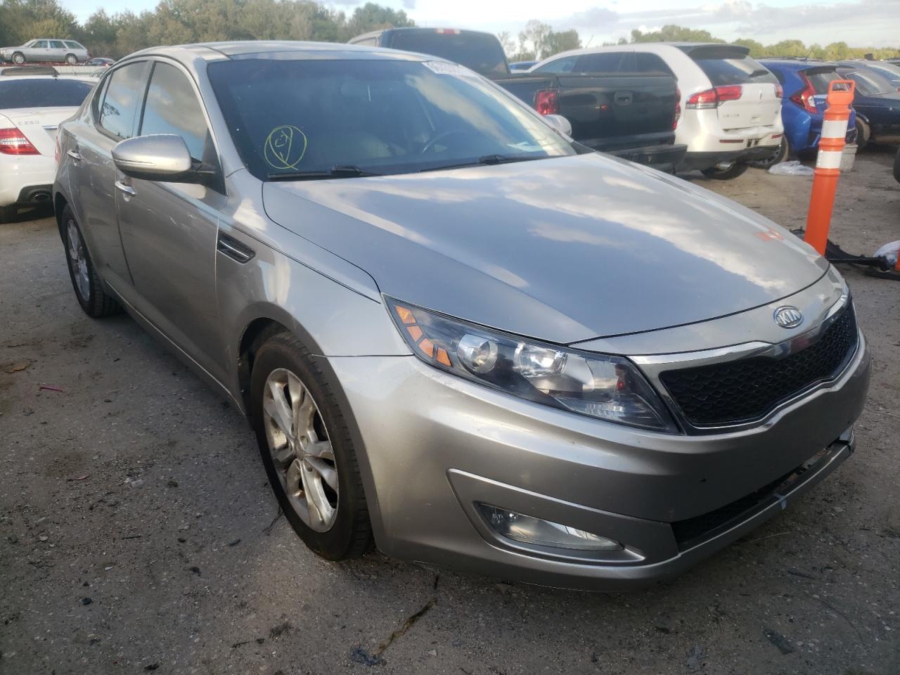 KIA OPTIMA EX 2012 with VIN 5XXGN4A77CG089538 - Photo from auction