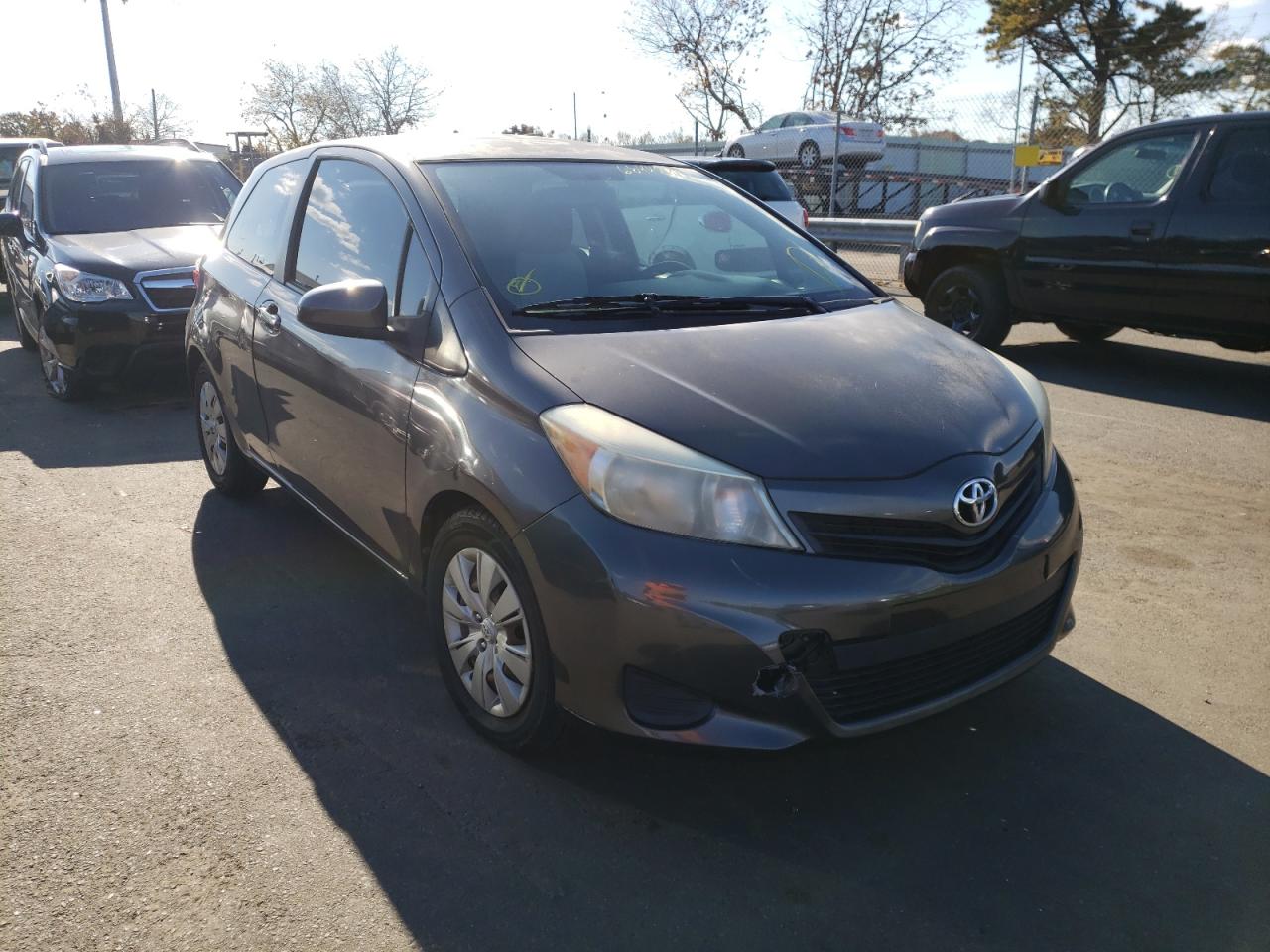 TOYOTA YARIS 2012 with VIN JTDJTUD39CD542010 - Photo from auction