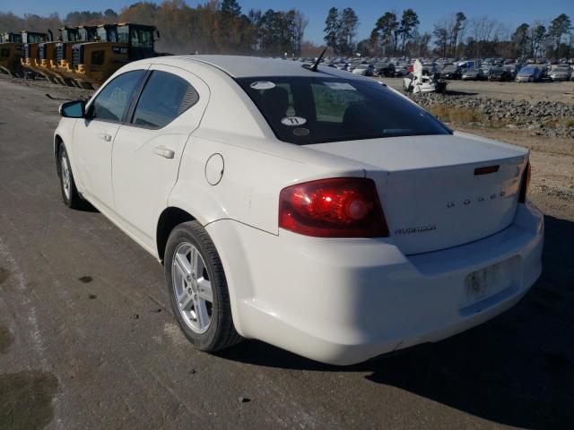 Photo 3 from auction – 2011 DODGE AVENGER MA with VIN 1B3BD1FB1BN501773