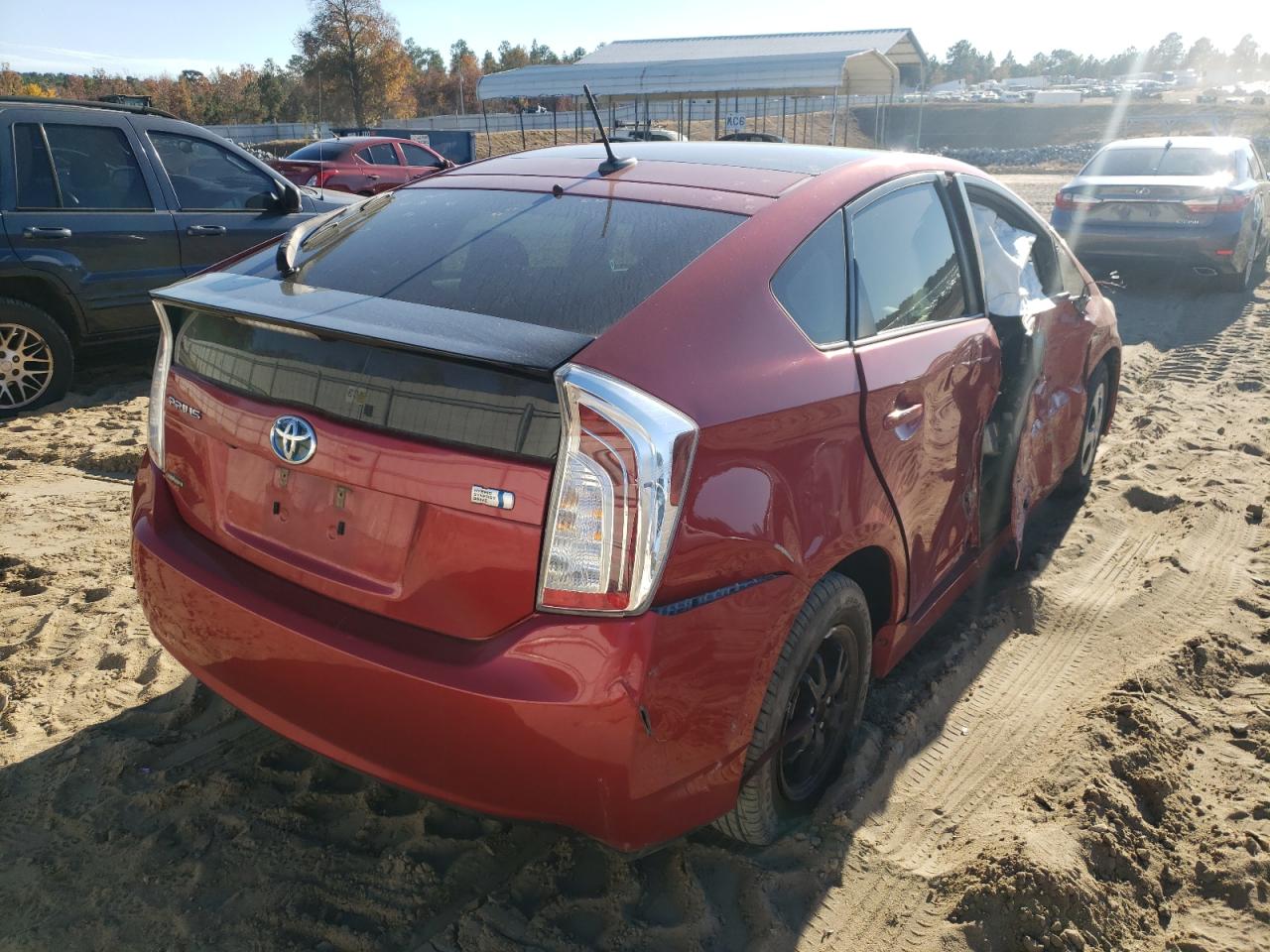 Photo 4 from auction – 2015 TOYOTA PRIUS with VIN JTDKN3DU9F1877047