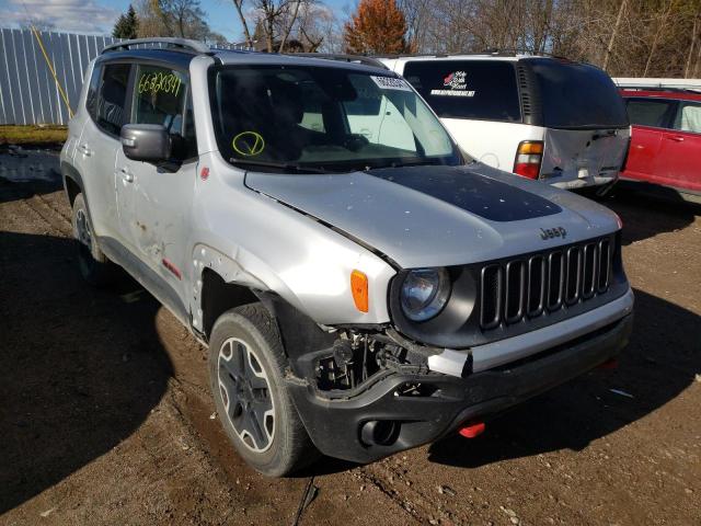 JEEP RENEGADE T 2015 with VIN ZACCJBCT2FPB28366 - Photo from auction