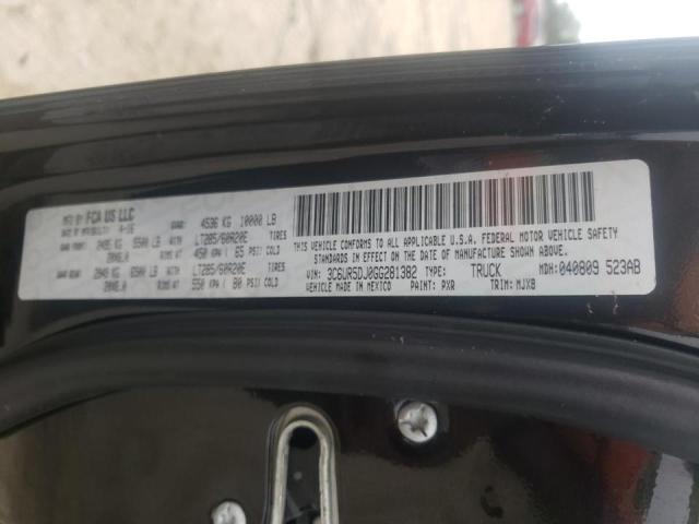 Photo 10 from auction – 2016 RAM 2500 SLT with VIN 3C6UR5DJ0GG281382